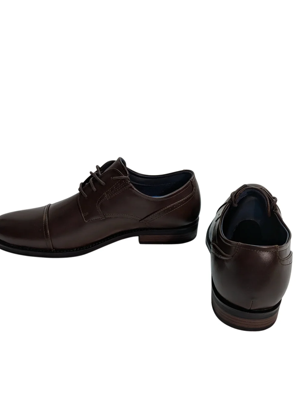 Dockers Echo Cap Toe Oxford Dress Shoes Chestnut Mens 9.5 M